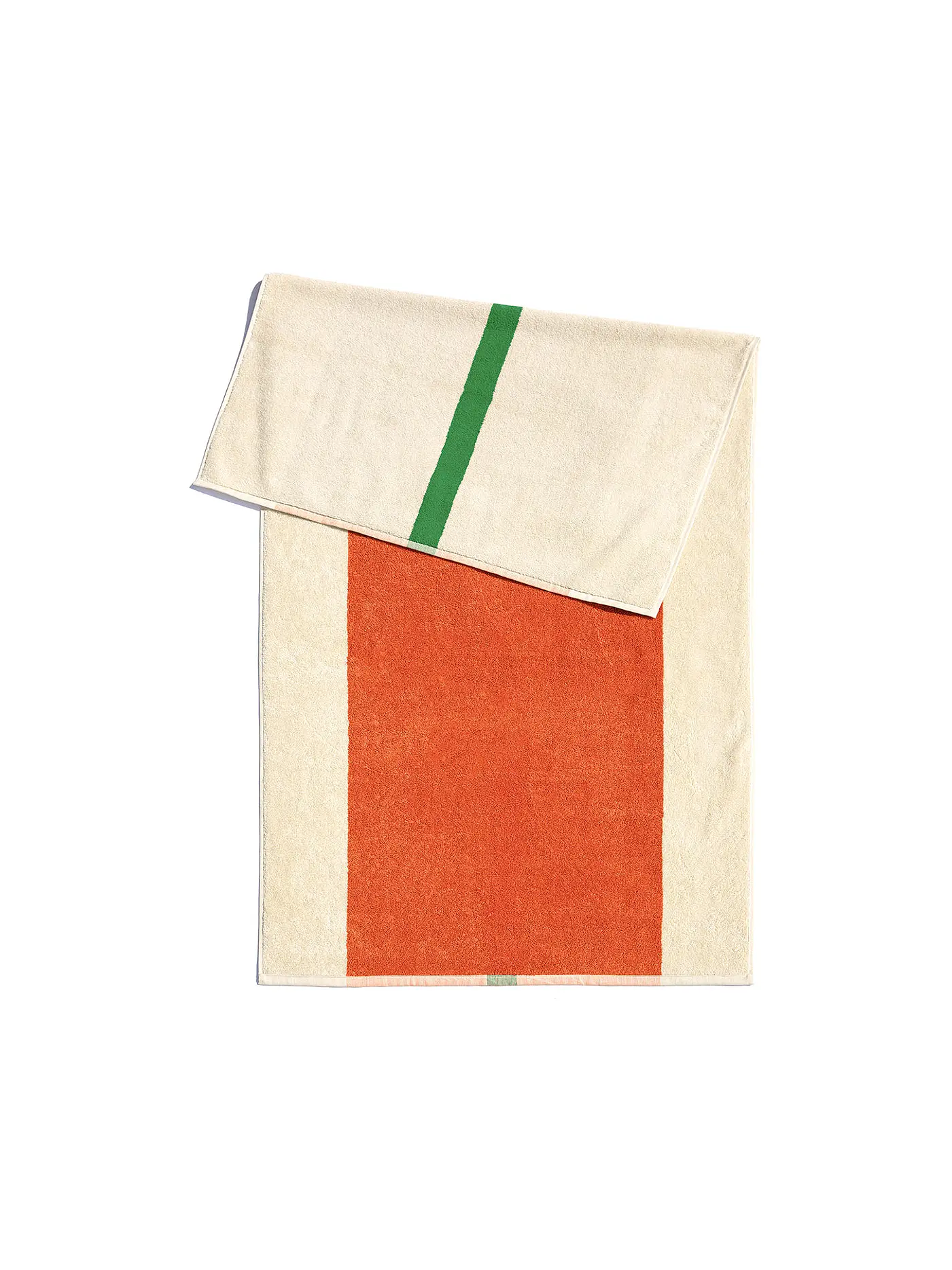 SUITE702 | Handtuch 50x100cm MARTENS AND MARTENS Brown/Lime | orange